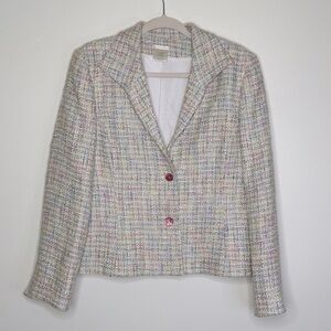 Vintage Austin Reed pastel tweed blazer size 12